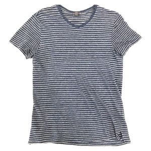 Vince Linen Striped Tee